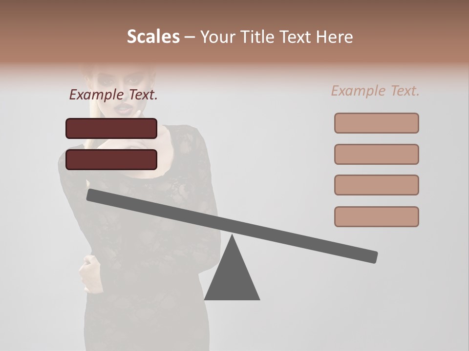 Vogue Girl Hot PowerPoint Template