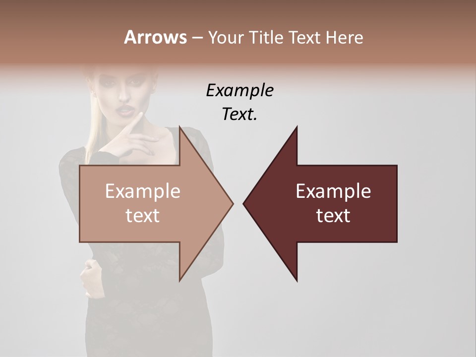 Vogue Girl Hot PowerPoint Template