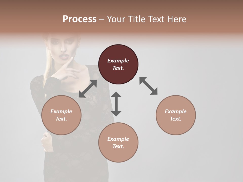 Vogue Girl Hot PowerPoint Template