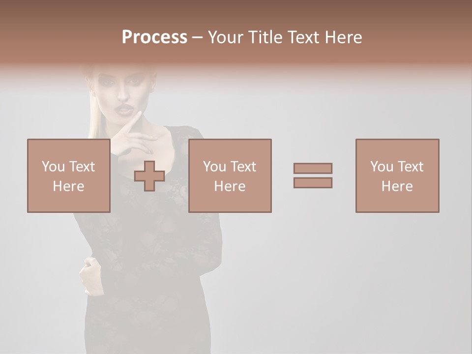 Vogue Girl Hot PowerPoint Template