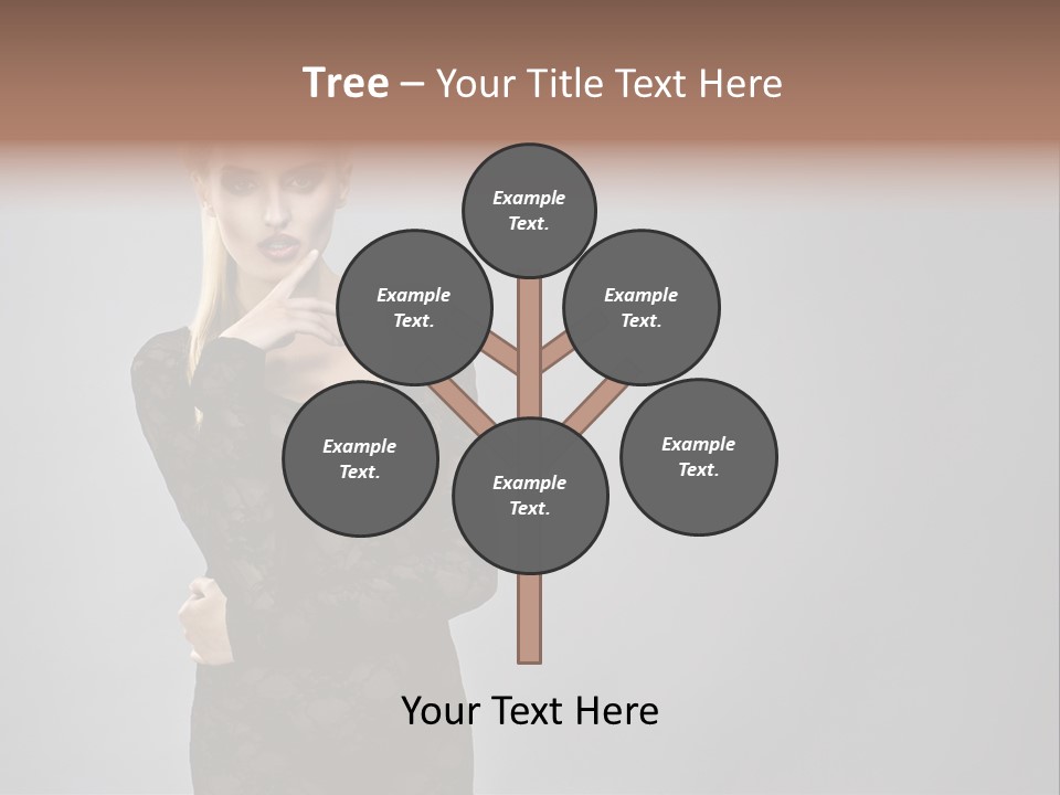 Vogue Girl Hot PowerPoint Template