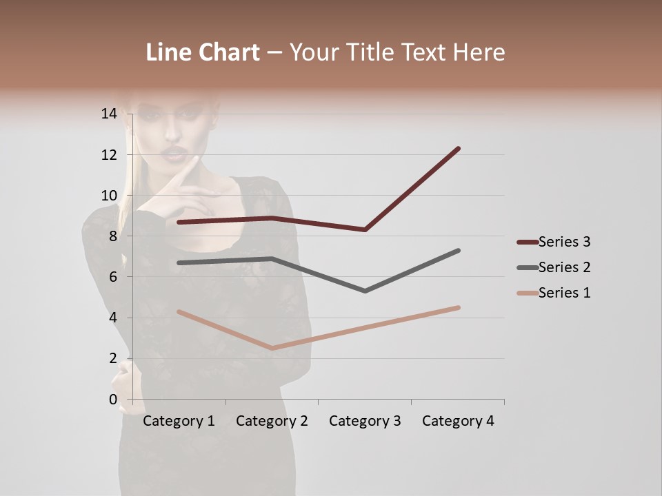 Vogue Girl Hot PowerPoint Template