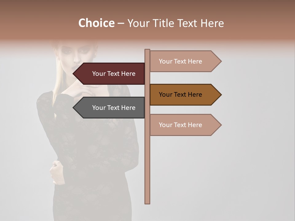 Vogue Girl Hot PowerPoint Template