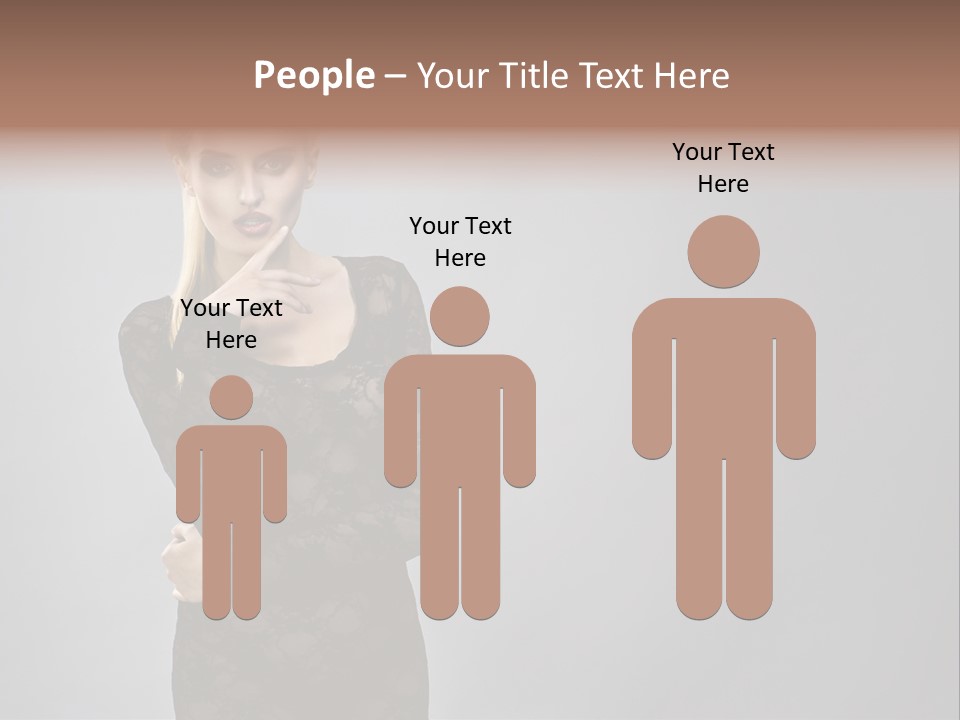 Vogue Girl Hot PowerPoint Template