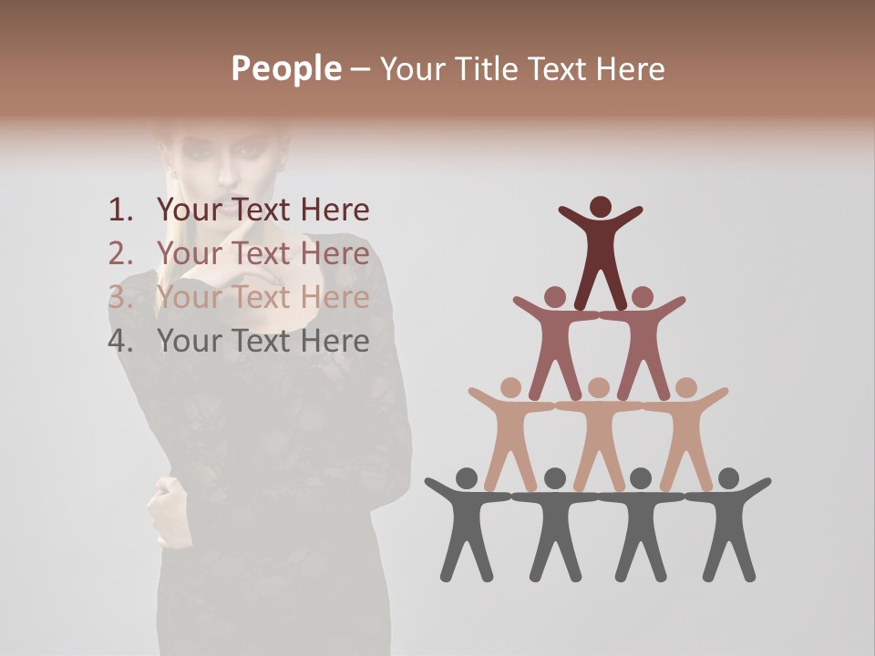 Vogue Girl Hot PowerPoint Template