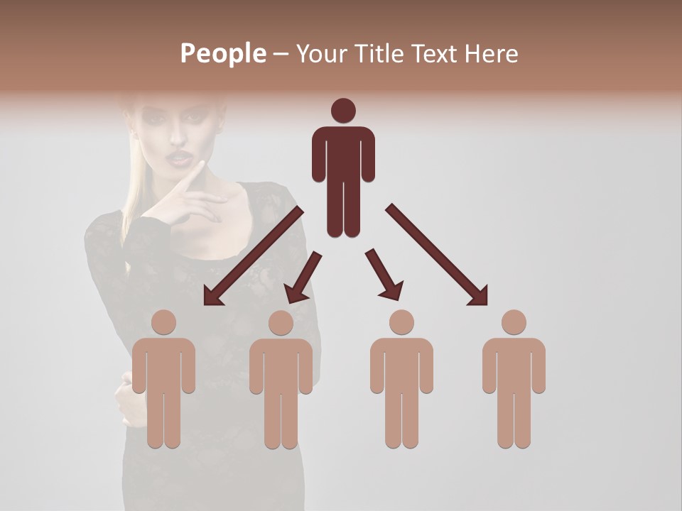 Vogue Girl Hot PowerPoint Template