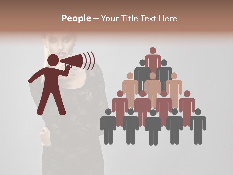 Vogue Girl Hot PowerPoint Template