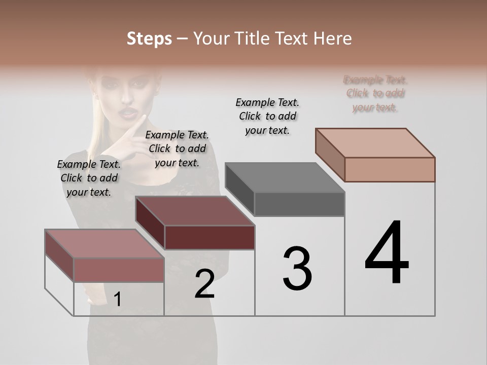 Vogue Girl Hot PowerPoint Template