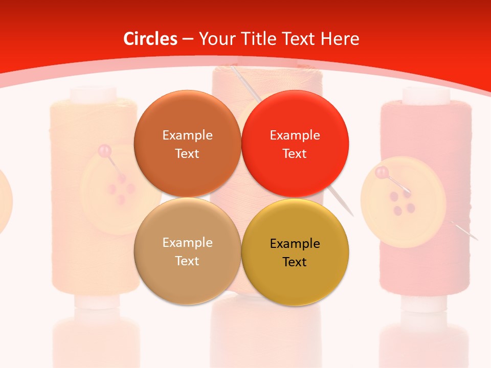 Single Spool Yarn PowerPoint Template