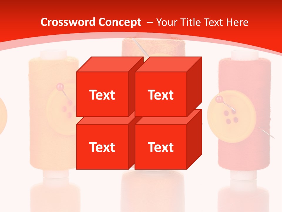 Single Spool Yarn PowerPoint Template