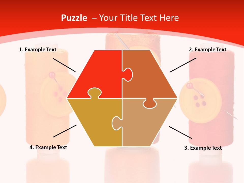 Single Spool Yarn PowerPoint Template