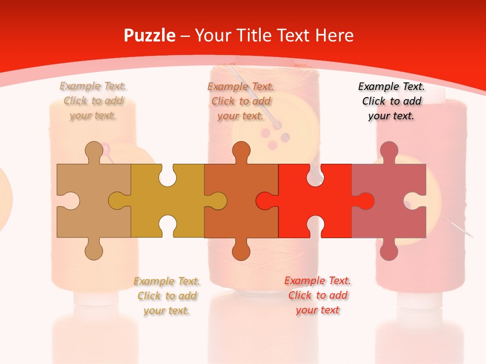 Single Spool Yarn PowerPoint Template