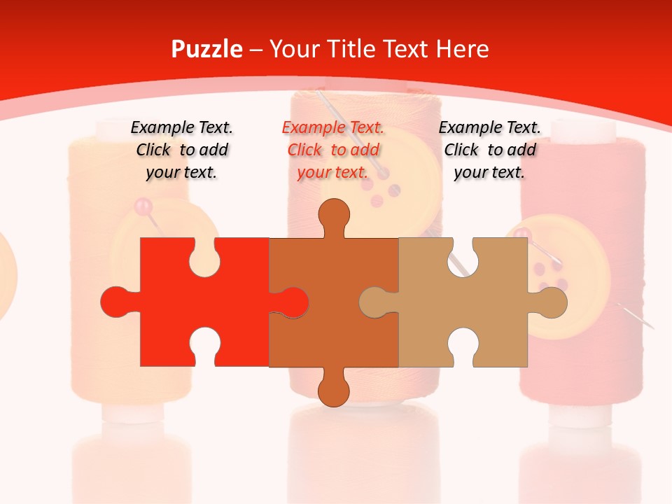 Single Spool Yarn PowerPoint Template