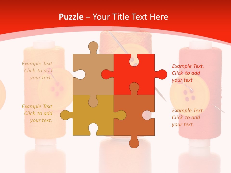 Single Spool Yarn PowerPoint Template