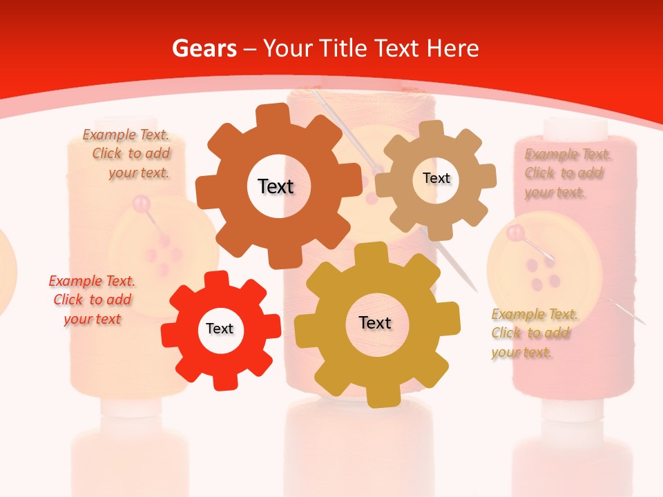 Single Spool Yarn PowerPoint Template