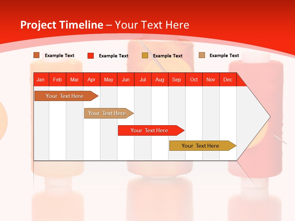 Single Spool Yarn PowerPoint Template