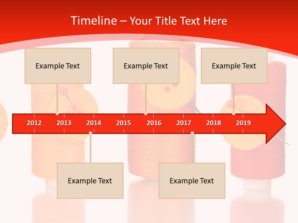 Single Spool Yarn PowerPoint Template