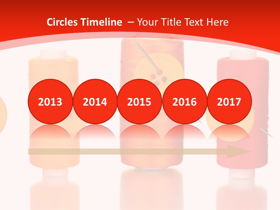 Single Spool Yarn PowerPoint Template