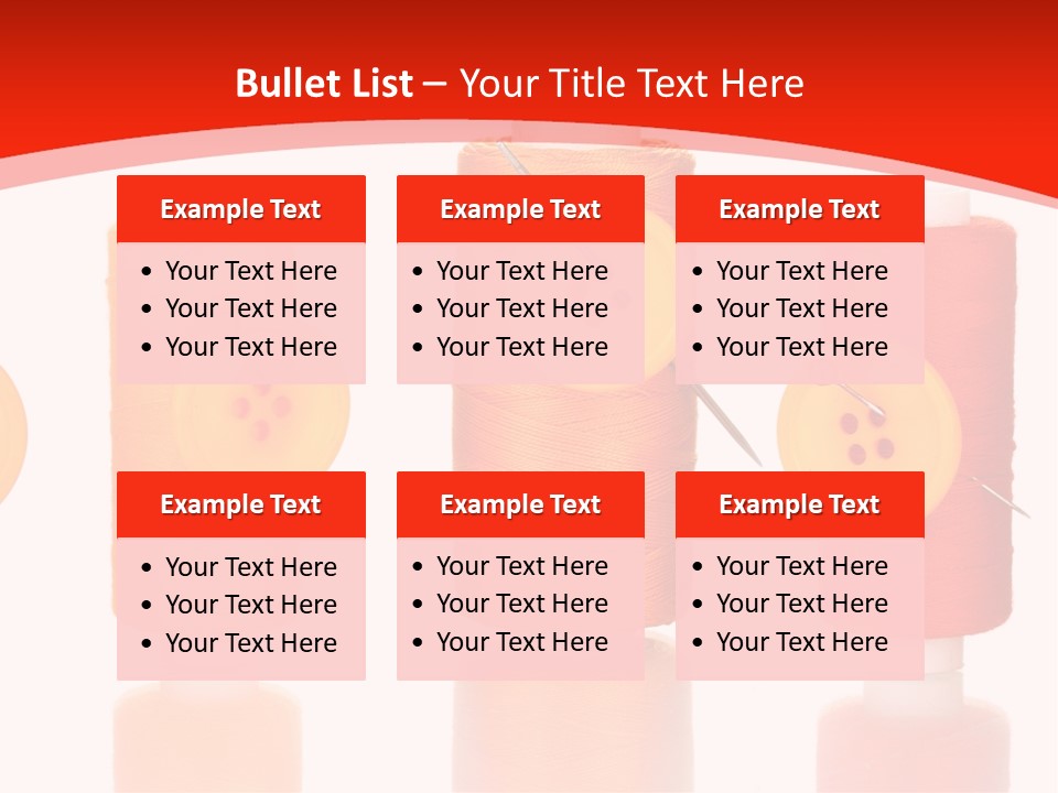 Single Spool Yarn PowerPoint Template