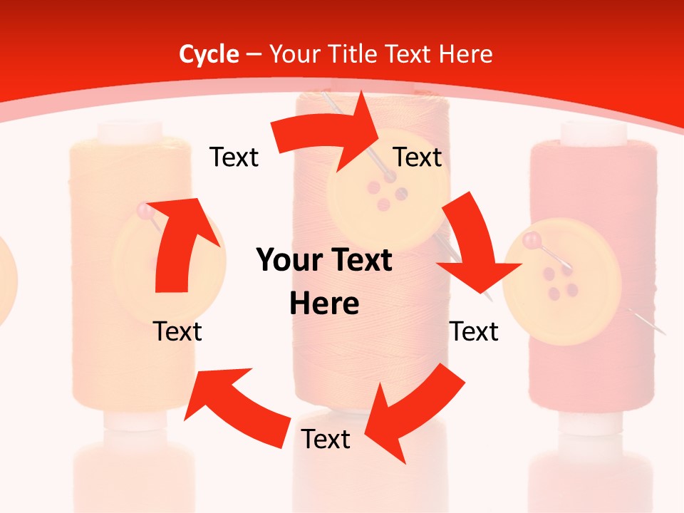 Single Spool Yarn PowerPoint Template