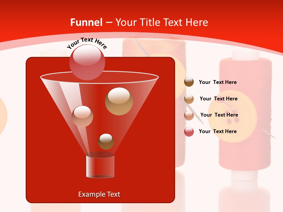 Single Spool Yarn PowerPoint Template