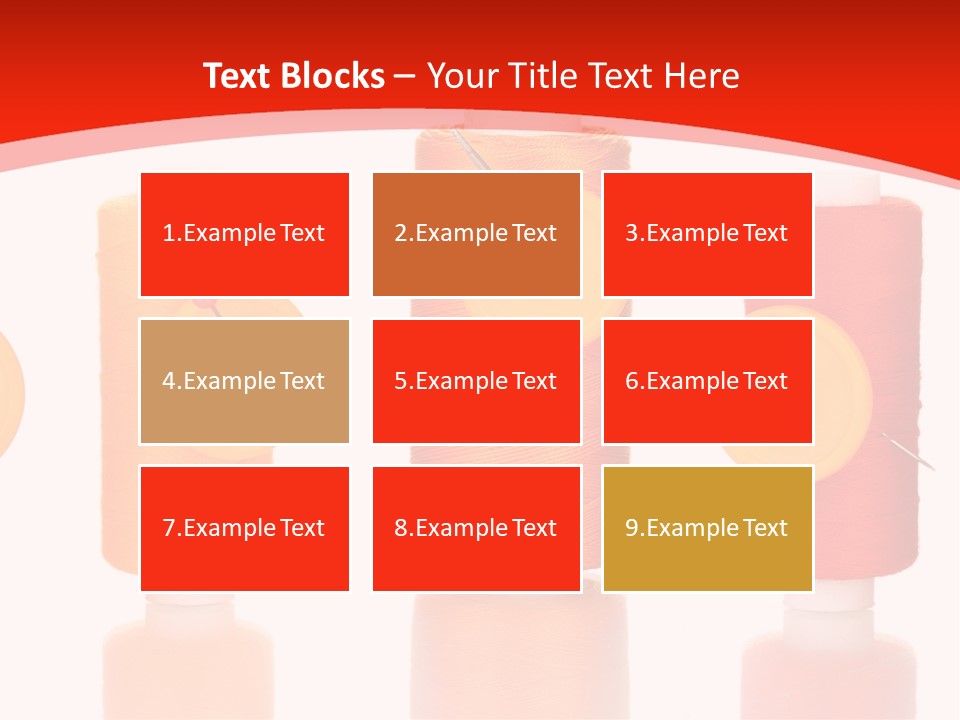 Single Spool Yarn PowerPoint Template