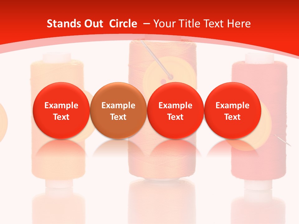 Single Spool Yarn PowerPoint Template