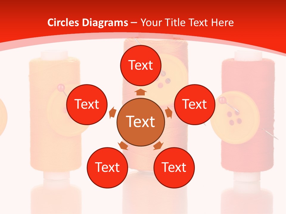 Single Spool Yarn PowerPoint Template