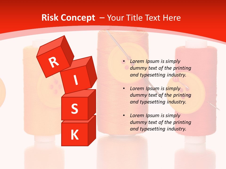 Single Spool Yarn PowerPoint Template