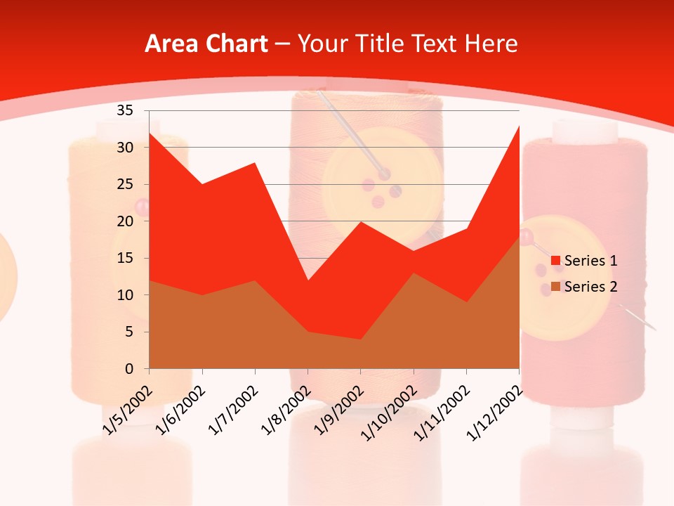 Single Spool Yarn PowerPoint Template