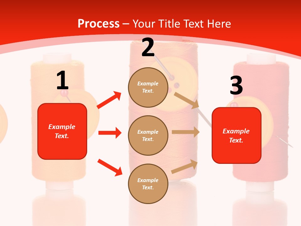 Single Spool Yarn PowerPoint Template