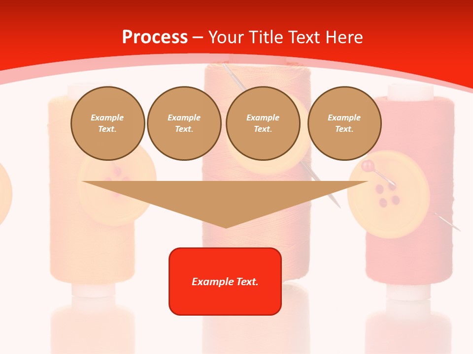 Single Spool Yarn PowerPoint Template