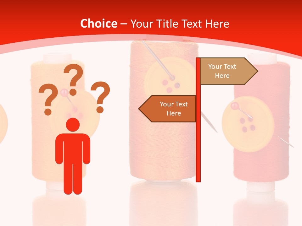 Single Spool Yarn PowerPoint Template