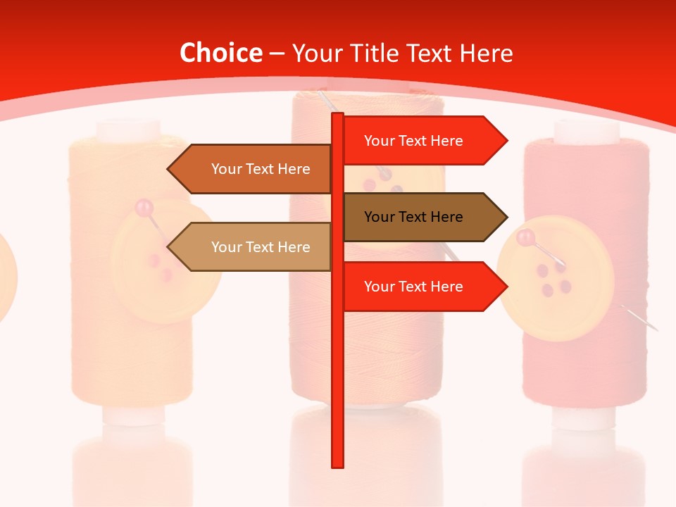 Single Spool Yarn PowerPoint Template