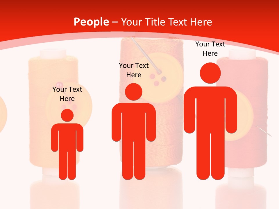 Single Spool Yarn PowerPoint Template