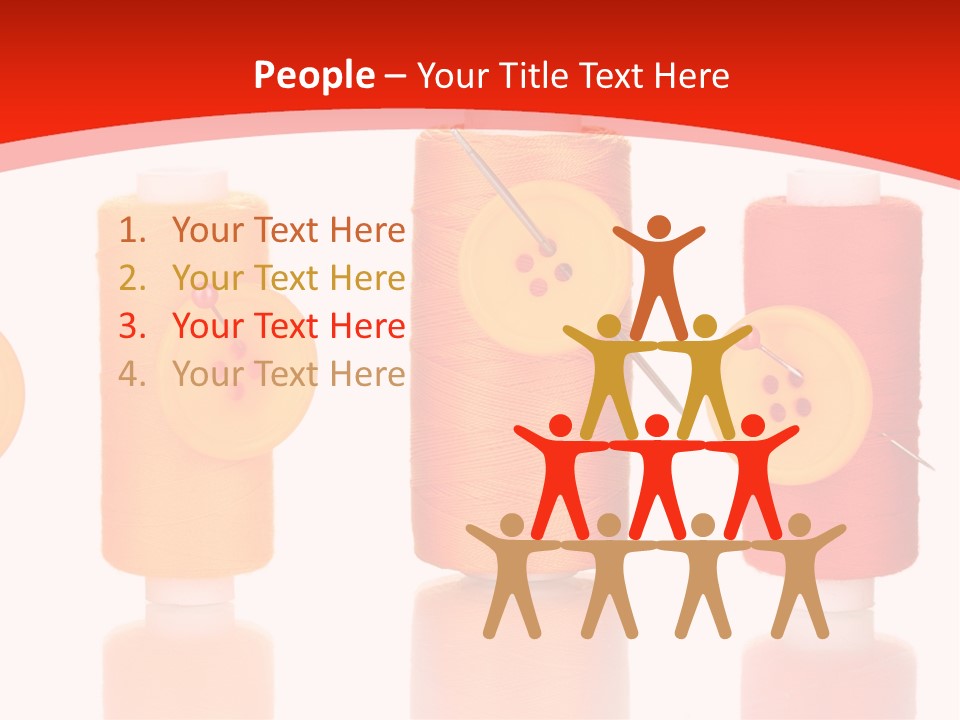 Single Spool Yarn PowerPoint Template