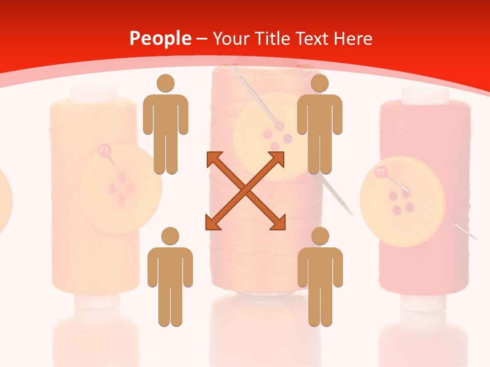 Single Spool Yarn PowerPoint Template