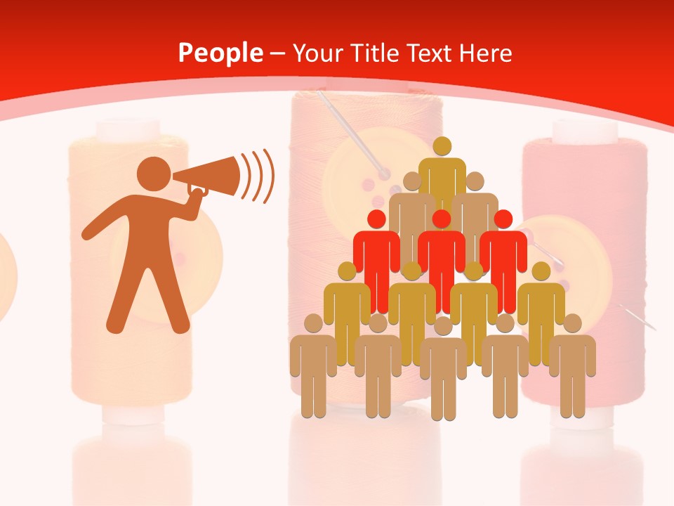 Single Spool Yarn PowerPoint Template