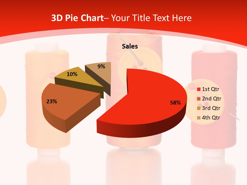 Single Spool Yarn PowerPoint Template