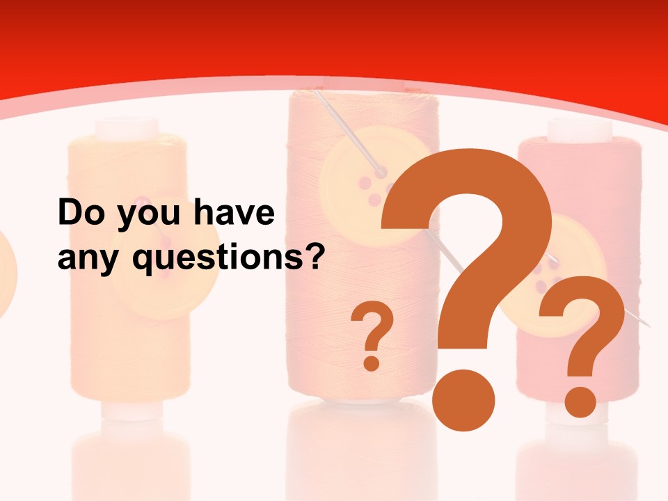 Single Spool Yarn PowerPoint Template