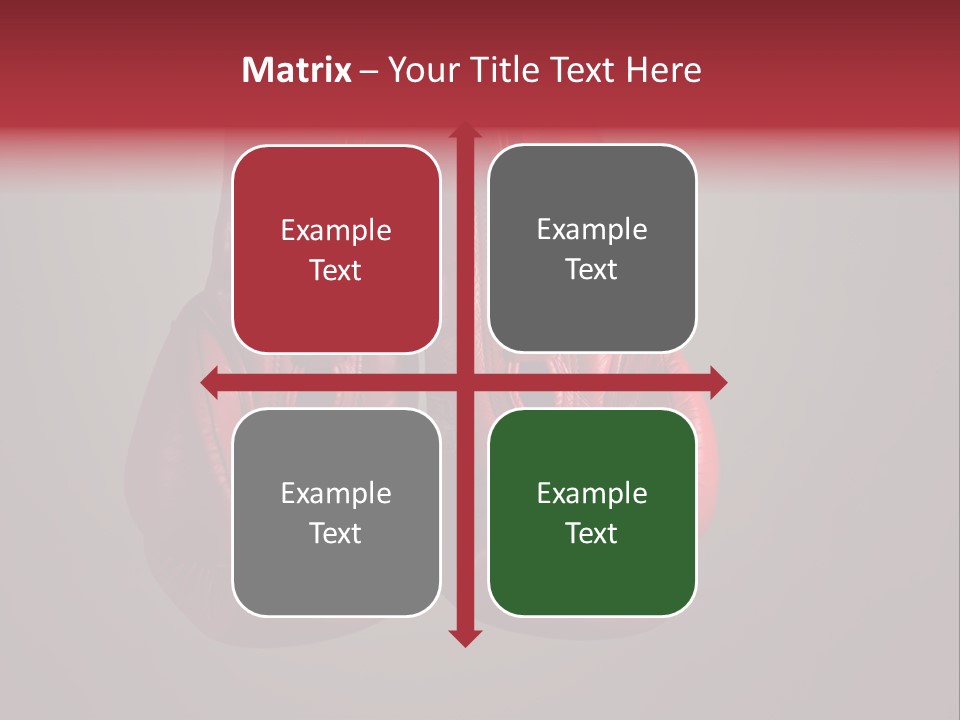 Kickboxing Hit Thai PowerPoint Template