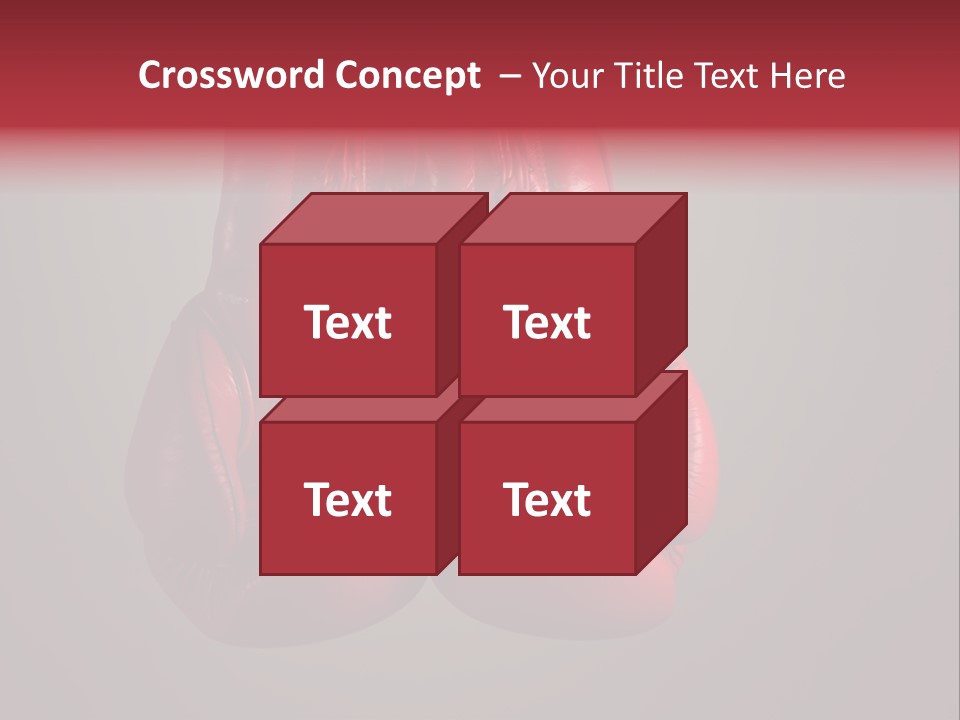 Kickboxing Hit Thai PowerPoint Template