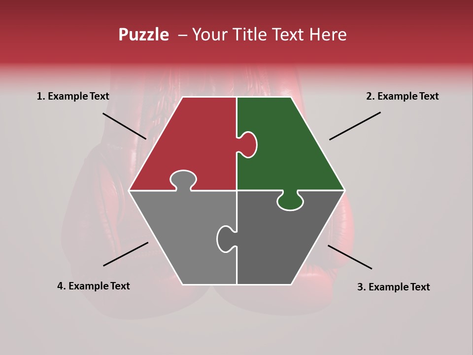 Kickboxing Hit Thai PowerPoint Template