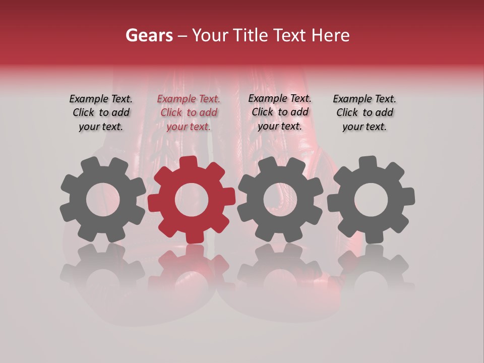 Kickboxing Hit Thai PowerPoint Template