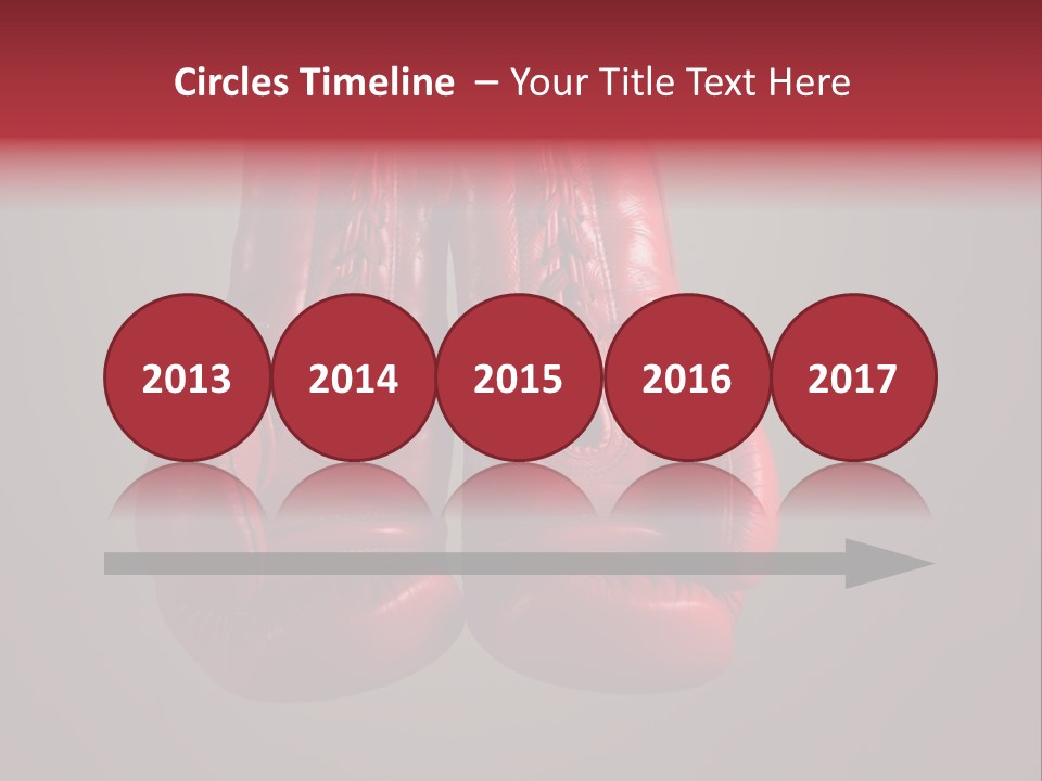 Kickboxing Hit Thai PowerPoint Template