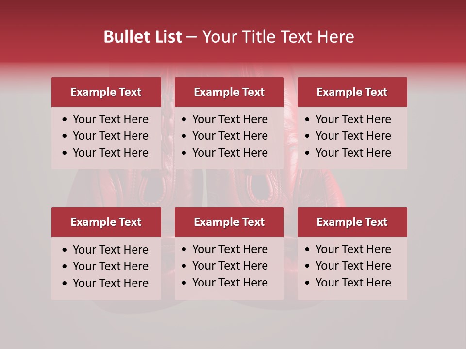 Kickboxing Hit Thai PowerPoint Template