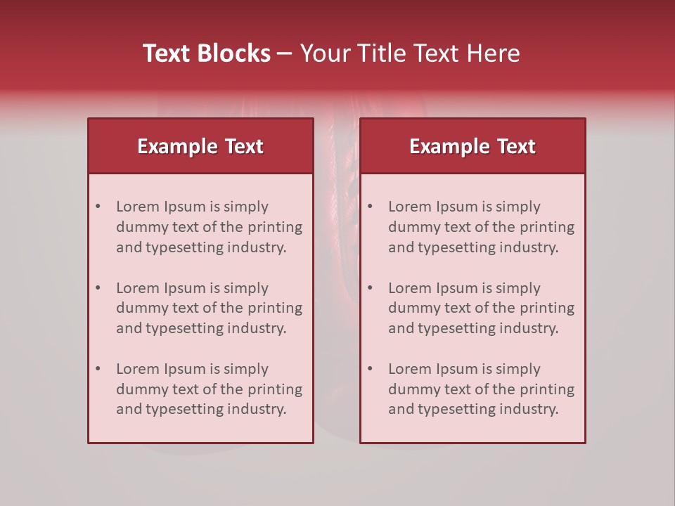Kickboxing Hit Thai PowerPoint Template