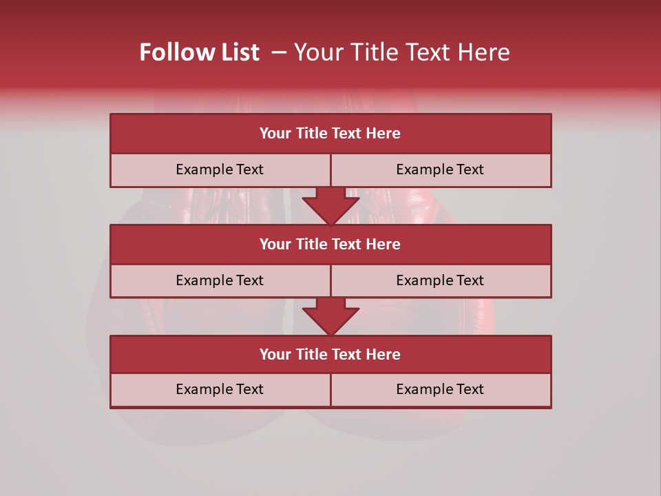 Kickboxing Hit Thai PowerPoint Template