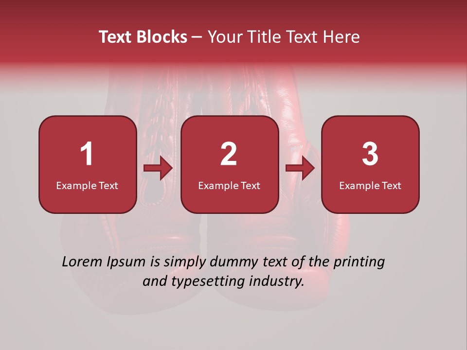 Kickboxing Hit Thai PowerPoint Template