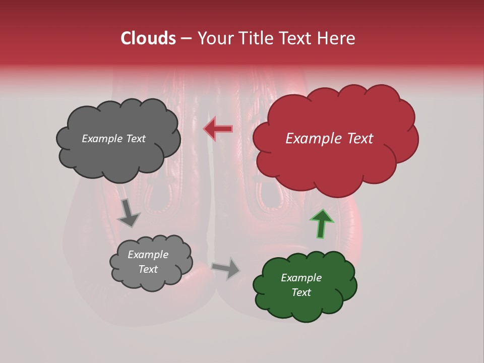 Kickboxing Hit Thai PowerPoint Template